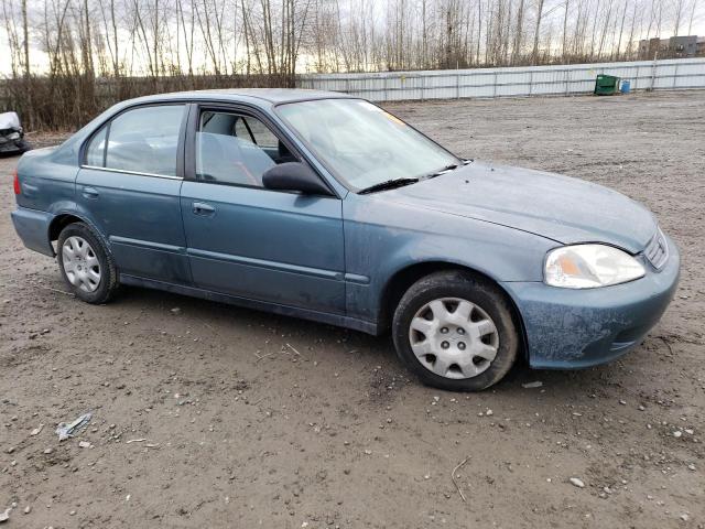 2HGEJ6616YH518404 - 2000 HONDA CIVIC BASE Dəniz mavisi foto 4