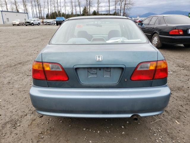 2HGEJ6616YH518404 - 2000 HONDA CIVIC BASE Dəniz mavisi foto 6