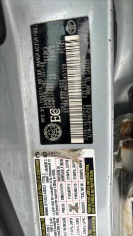 2T1BR32E86C645129 - 2006 TOYOTA COROLLA CE SILVER photo 12