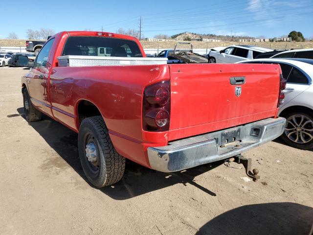 3D7KR26D67G733931 - 2007 DODGE RAM 2500 ST RED photo 2