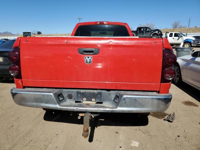 3D7KR26D67G733931 - 2007 DODGE RAM 2500 ST RED photo 6