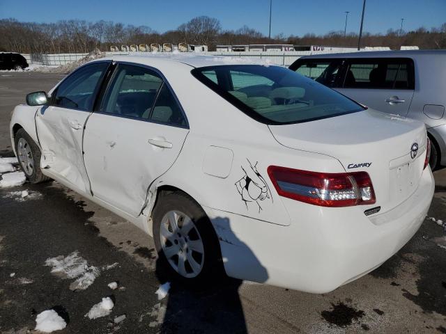 4T4BF3EK3BR091328 - 2011 TOYOTA CAMRY BASE WHITE photo 2