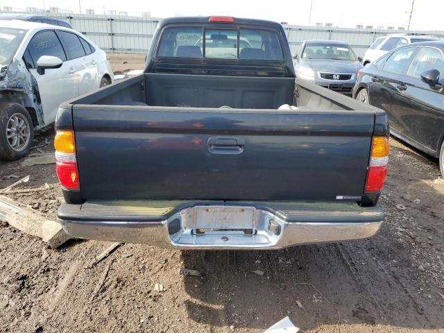 5TEVL52N33Z168321 - 2003 TOYOTA TACOMA XTRACAB GRAY photo 6