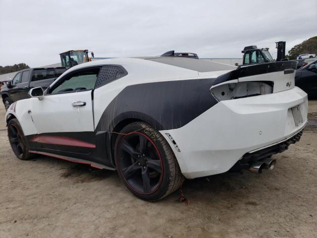 1G1FH1R79H0102913 - 2017 CHEVROLET CAMARO SS WHITE photo 2