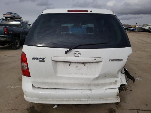 JM3LW28J130351242 - 2003 MAZDA MPV WAGON WHITE photo 6