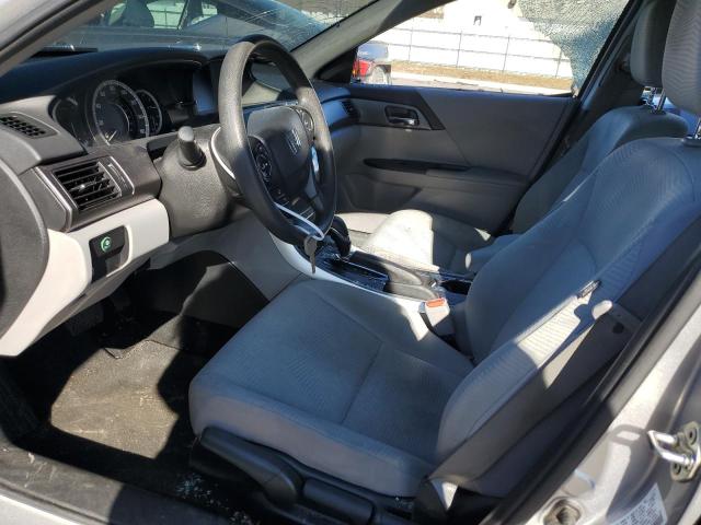 1HGCR2F36EA082335 - 2014 HONDA ACCORD LX SILVER photo 7