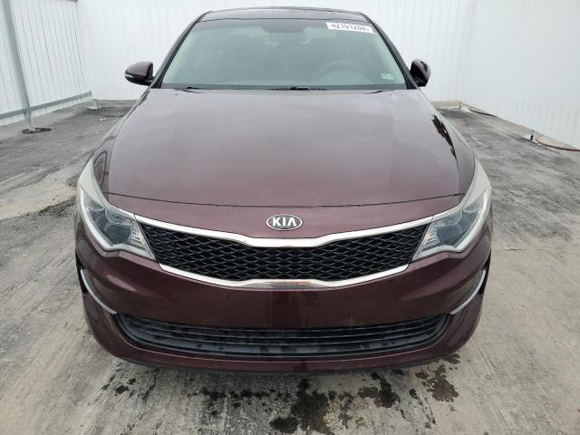 5XXGT4L31JG263035 - 2018 KIA OPTIMA LX BURGUNDY photo 5