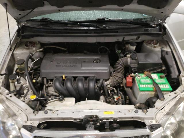 1NXBR32E45Z390069 - 2005 TOYOTA COROLLA CE SILVER photo 11