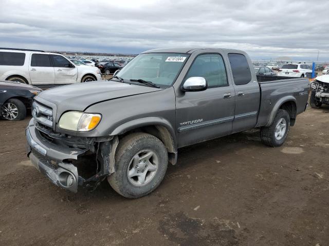 5TBBT44164S455120 - 2004 TOYOTA TUNDRA ACCESS CAB SR5 GRAY photo 1