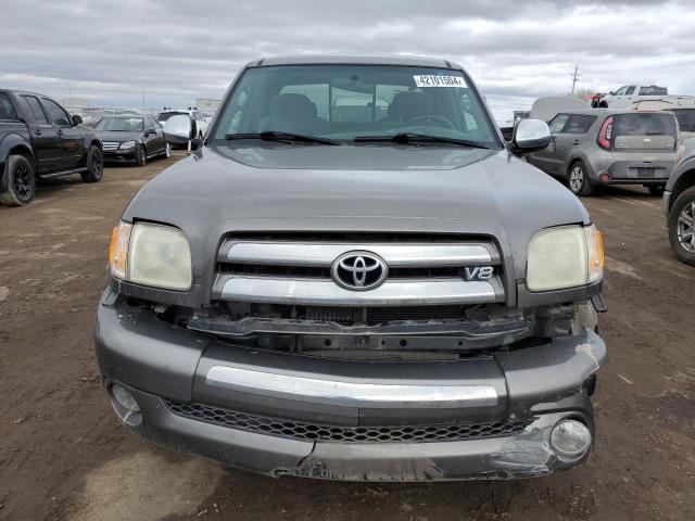 5TBBT44164S455120 - 2004 TOYOTA TUNDRA ACCESS CAB SR5 GRAY photo 5