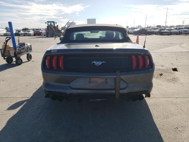 1FATP8UH7P5106200 - 2023 FORD MUSTANG GRAY photo 6