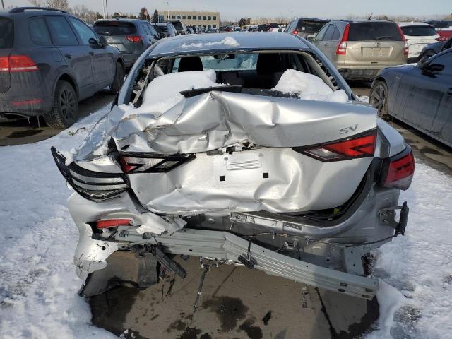 3N1AB8CV1NY257947 - 2022 NISSAN SENTRA SV GRAY photo 6