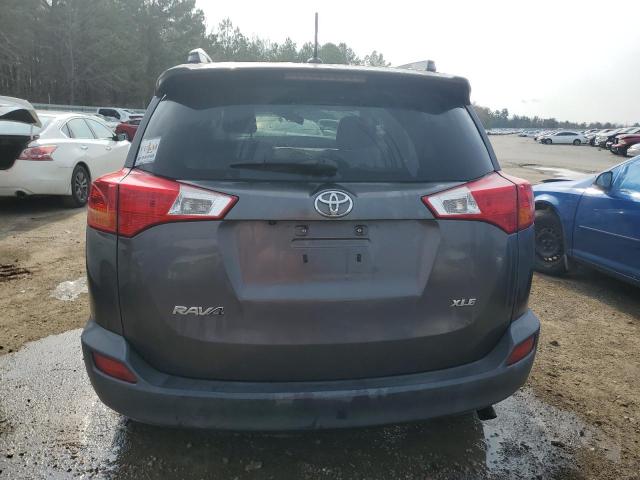 2T3WFREV2DW073163 - 2013 TOYOTA RAV4 XLE GRAY photo 6