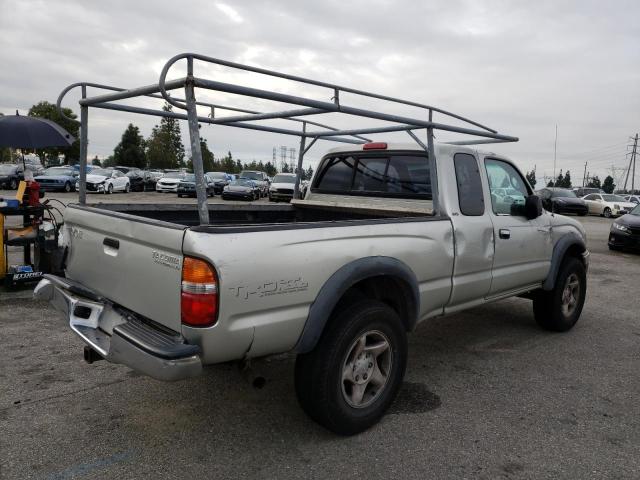 5TESN92N21Z871278 - 2001 TOYOTA TACOMA XTRACAB PRERUNNER ვერცხლისფერი ფოტო 3