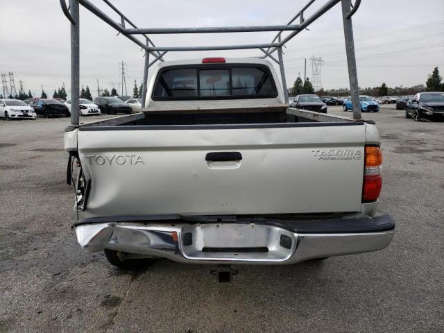 5TESN92N21Z871278 - 2001 TOYOTA TACOMA XTRACAB PRERUNNER ვერცხლისფერი ფოტო 6