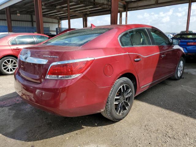 1G4GB5EG2AF256288 - 2010 BUICK LACROSSE CX RED photo 3