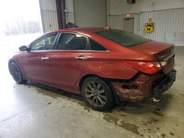 5NPEC4AB6CH359283 - 2012 HYUNDAI SONATA SE RED photo 2