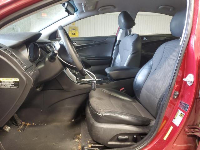 5NPEC4AB6CH359283 - 2012 HYUNDAI SONATA SE RED photo 7