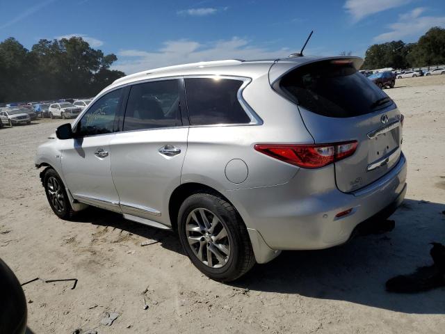 5N1AL0MM1FC517416 - 2015 INFINITI QX60 SILVER photo 2