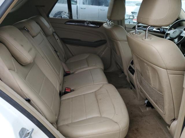 4JGDA5HB9CA033266 - 2012 MERCEDES-BENZ ML 350 4MATIC WHITE photo 11