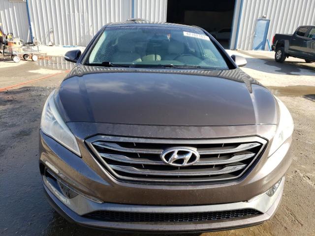 5NPE34AF0FH167526 - 2015 HYUNDAI SONATA SPORT CHARCOAL photo 5