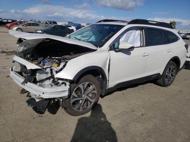 4S4BTANC8N3166714 - 2022 SUBARU OUTBACK LIMITED WHITE photo 1