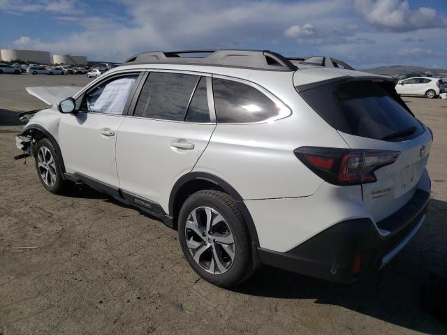 4S4BTANC8N3166714 - 2022 SUBARU OUTBACK LIMITED WHITE photo 2