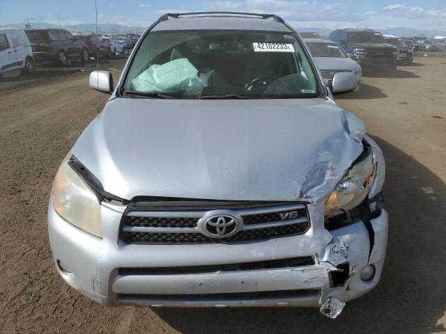 JTMBK31V275024408 - 2007 TOYOTA RAV4 LIMIT SILVER photo 5