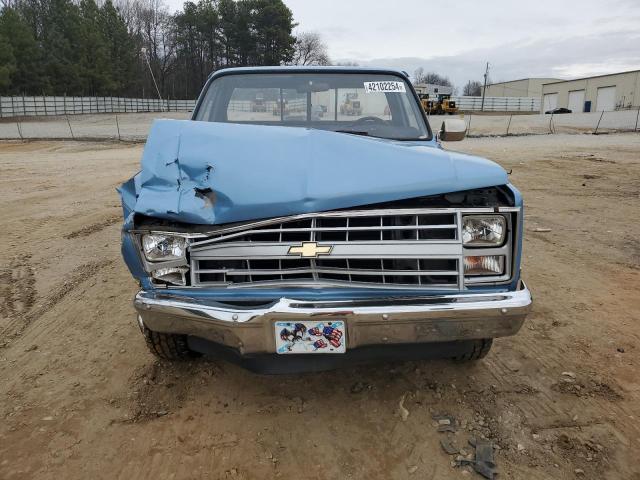 1GCDC14H1GF354051 - 1986 CHEVROLET C10 BLUE photo 5