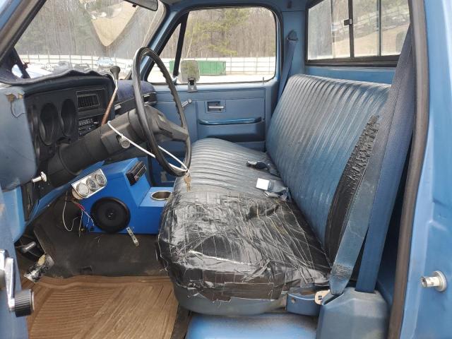 1GCDC14H1GF354051 - 1986 CHEVROLET C10 BLUE photo 7