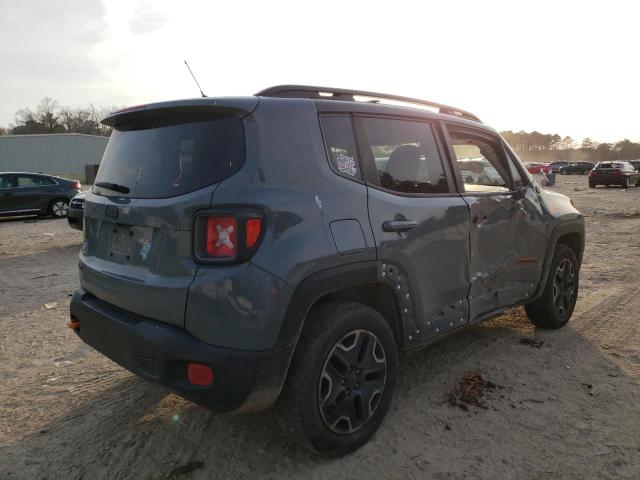 ZACCJBCT5GPD23086 - 2016 JEEP RENEGADE TRAILHAWK GRAY photo 3