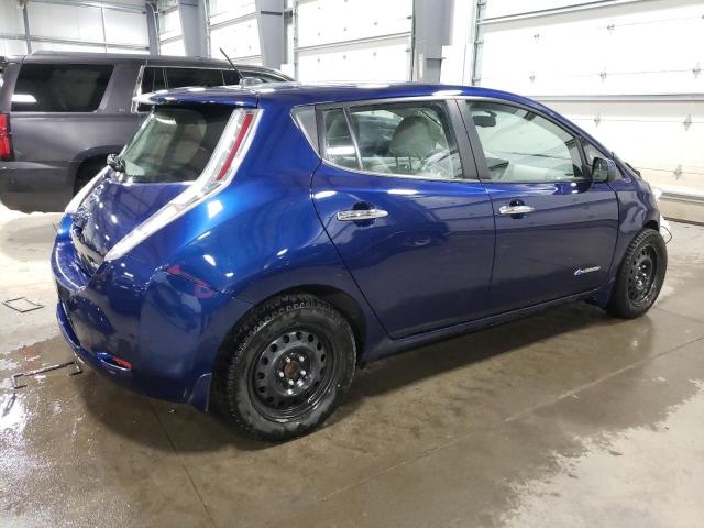 1N4BZ0CP5GC308626 - 2016 NISSAN LEAF SV BLUE photo 3