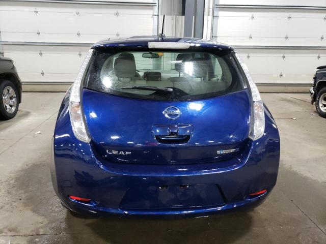 1N4BZ0CP5GC308626 - 2016 NISSAN LEAF SV BLUE photo 6