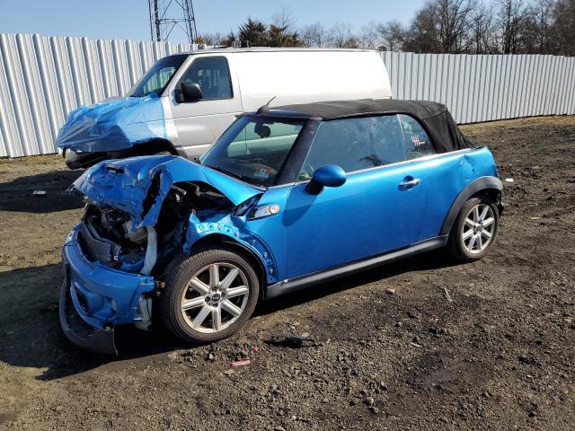 WMWZP3C52BT296147 - 2011 MINI COOPER S BLUE photo 1