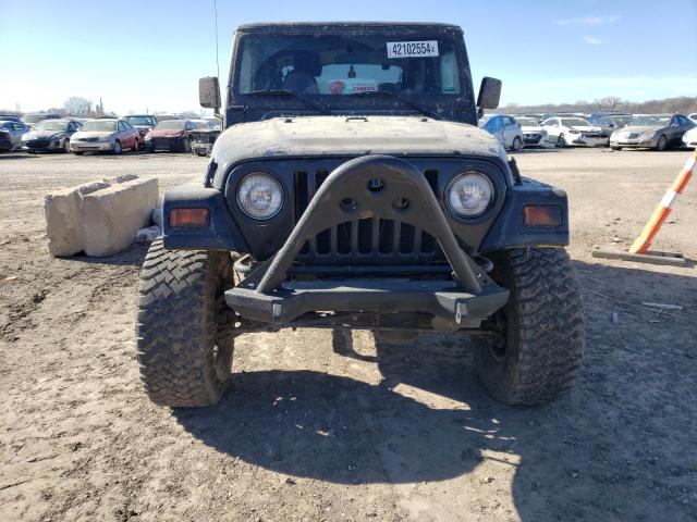 1J4FA49S22P747509 - 2002 JEEP WRANGLER / SPORT BLACK photo 5