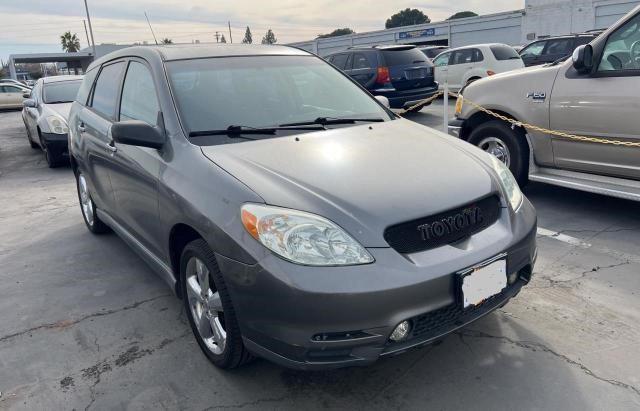 2T1KY38E14C200478 - 2004 TOYOTA COROLLA MA XRS GRAY photo 1