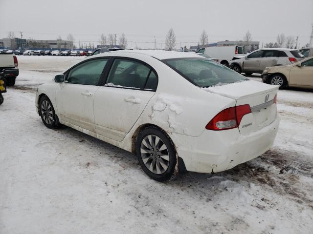 2HGFA1F67AH020270 - 2010 HONDA CIVIC LX-S WHITE photo 2