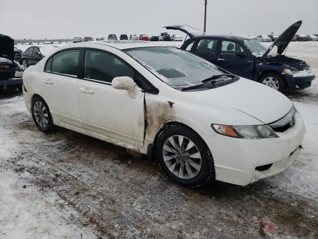 2HGFA1F67AH020270 - 2010 HONDA CIVIC LX-S WHITE photo 4