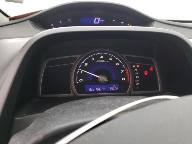 2HGFA1F67AH020270 - 2010 HONDA CIVIC LX-S WHITE photo 9