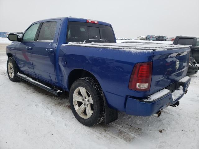 1C6RR7MT9ES412270 - 2014 RAM 1500 SPORT BLUE photo 2