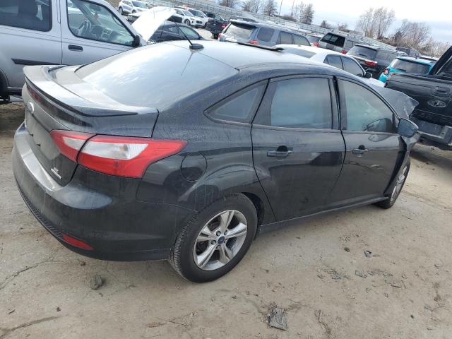 1FAHP3F26CL420895 - 2012 FORD FOCUS SE BLACK photo 3