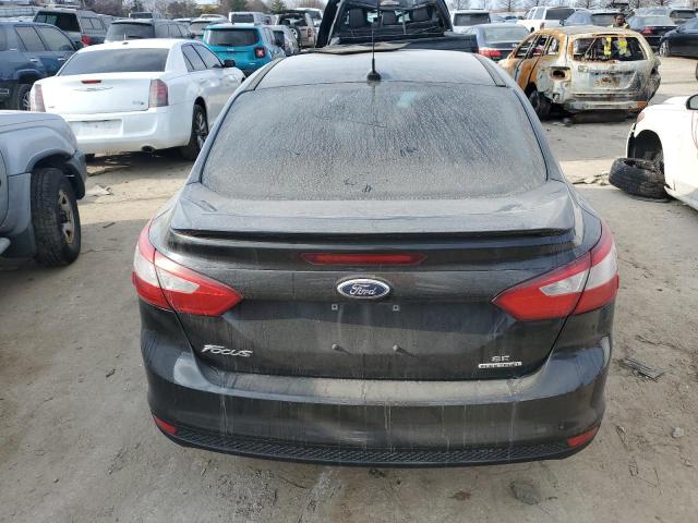 1FAHP3F26CL420895 - 2012 FORD FOCUS SE BLACK photo 6