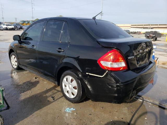 3N1CC11E99L458255 - 2009 NISSAN VERSA S BLACK photo 2