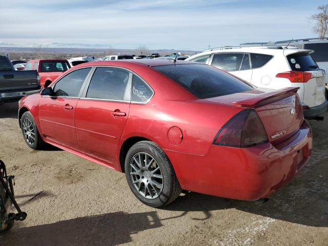 2G1WB5E33D1205092 - 2013 CHEVROLET IMPALA LT RED photo 2