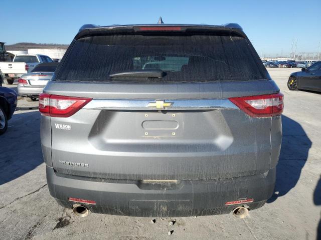 1GNERFKW2JJ255204 - 2018 CHEVROLET TRAVERSE LS GRAY photo 6