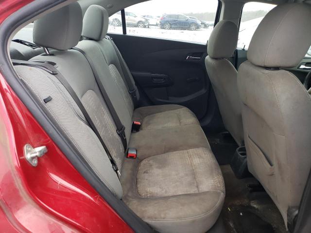 1G1JA5SH4E4238072 - 2014 CHEVROLET SONIC LS 红色 照片 10