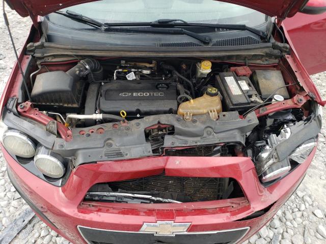 1G1JA5SH4E4238072 - 2014 CHEVROLET SONIC LS 红色 照片 11