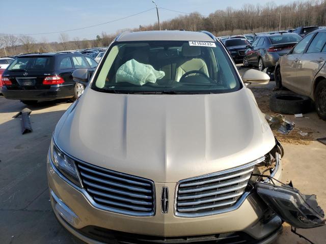 5LMCJ2C90HUL62293 - 2017 LINCOLN MKC SELECT Բեժ լուսանկար 5