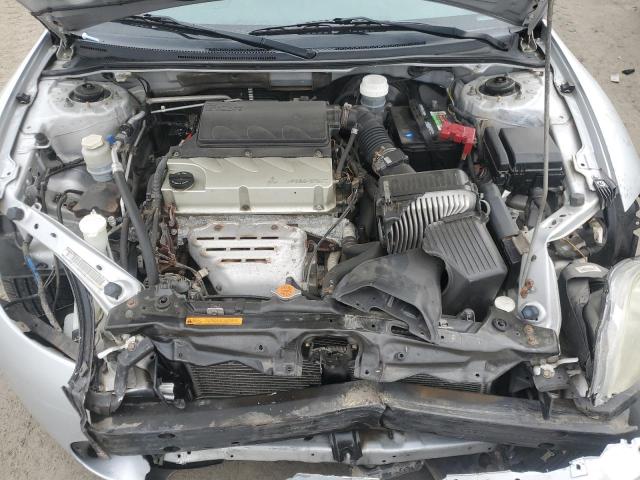 4A3AK24F58E002251 - 2008 MITSUBISHI ECLIPSE GS SILVER photo 11