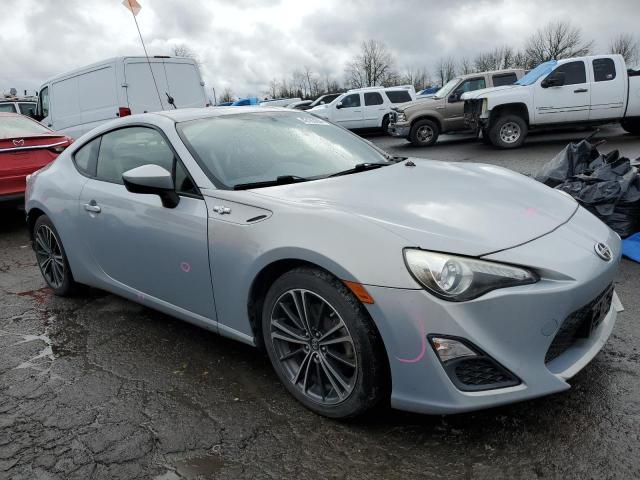 JF1ZNAA17D2730591 - 2013 TOYOTA SCION FR-S SILVER photo 4